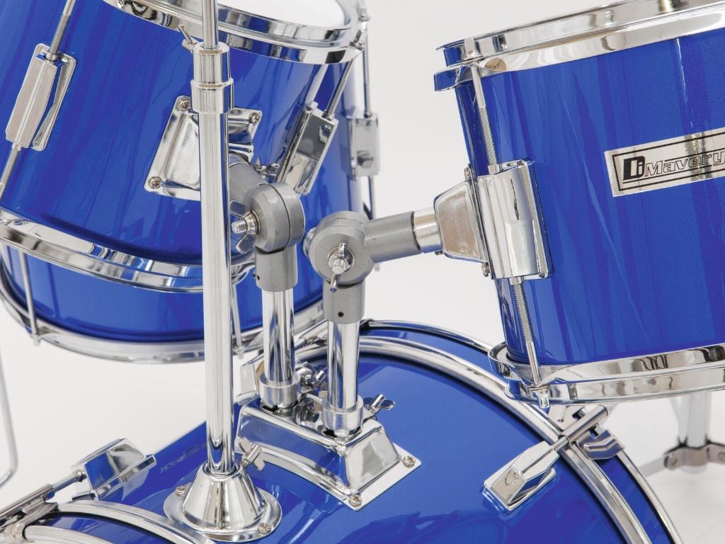 DIMAVERY JDS-305 Kids Drum Set, blue, ., Drums of Percussie, Nieuw, Ophalen of Verzenden