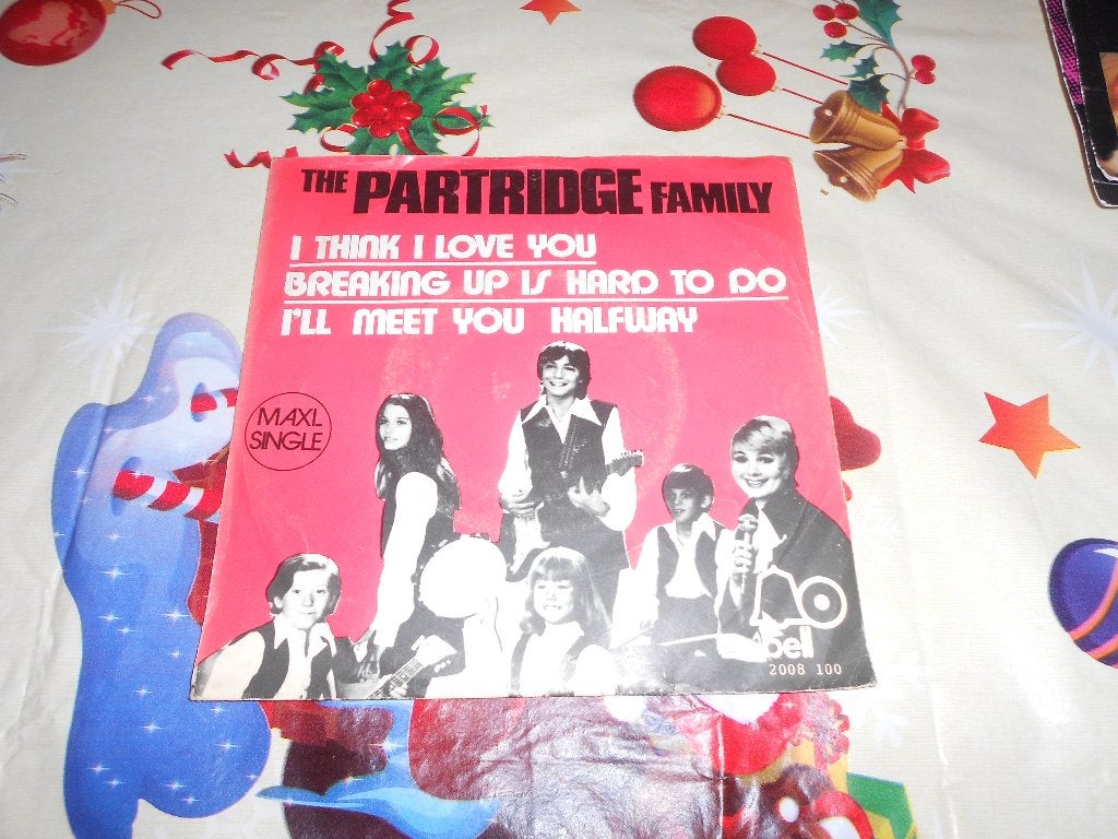 i think i love you - partridge family ( maxi single ), Gebruikt, 7 inch, Ophalen of Verzenden, Pop