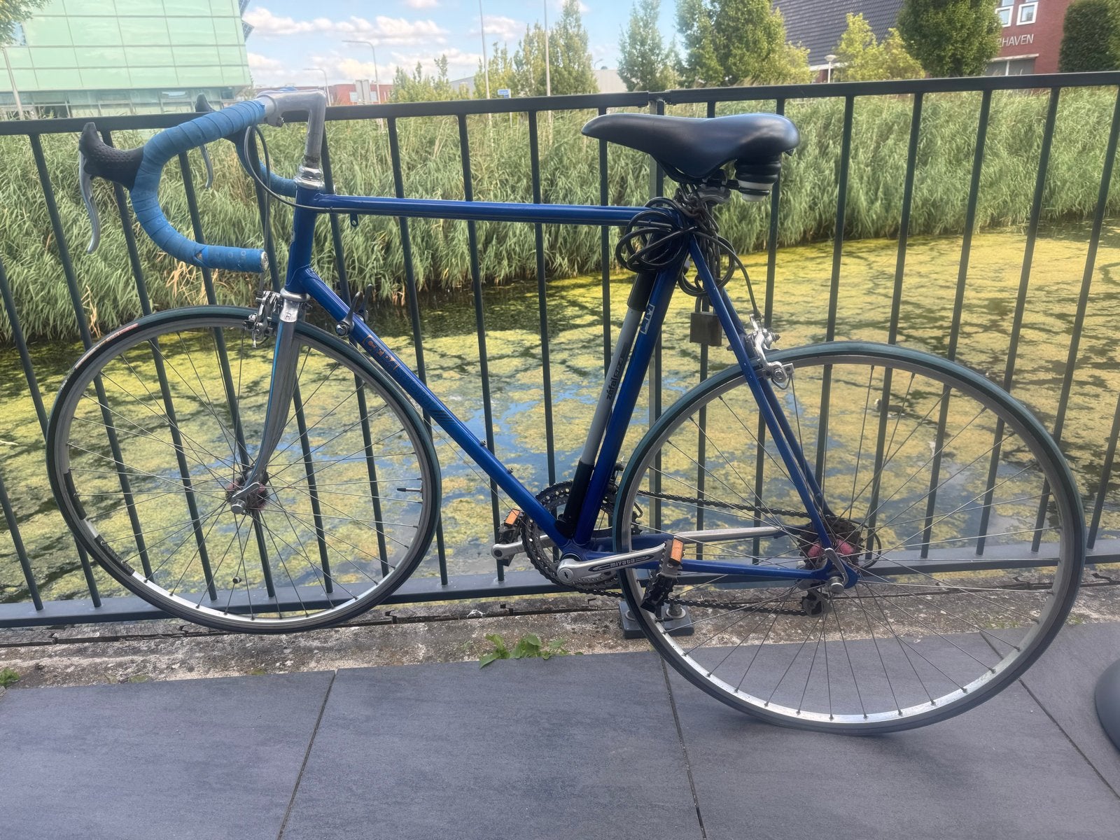 Racefiets te koop - banden lek, 28 inch, Gebruikt, 53 tot 57 cm, Ophalen
