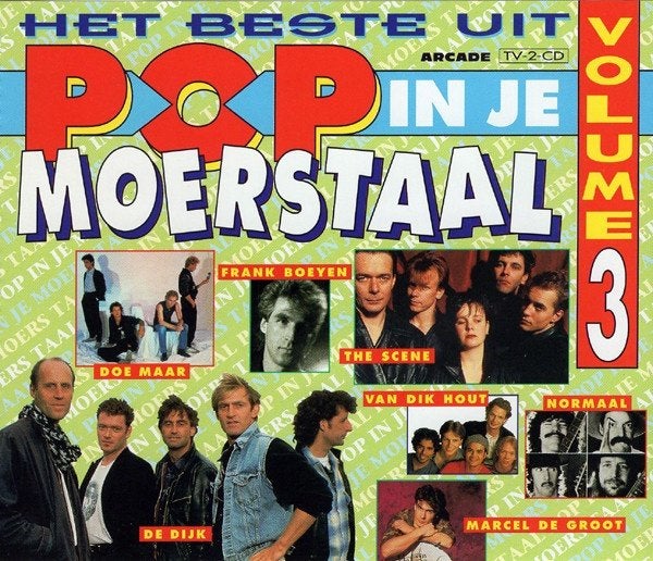 dubbel Pop C.D. (1996) POP in je Moerstaal volume 3, Inclusief boekje, Gebruikt, Pop, Ophalen of Verzenden