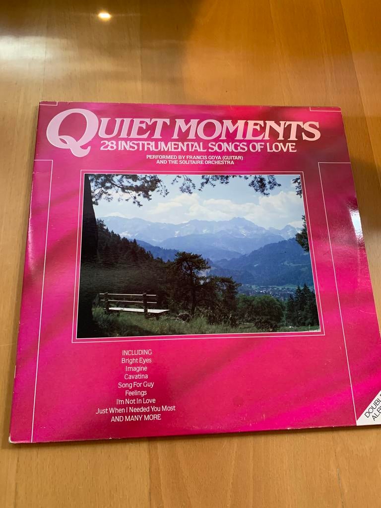Quiet Moments: 28 Instrumentale Liefdesliedjes LP, Dubbel-LP, Ophalen of Verzenden, Gebruikt, 12 inch