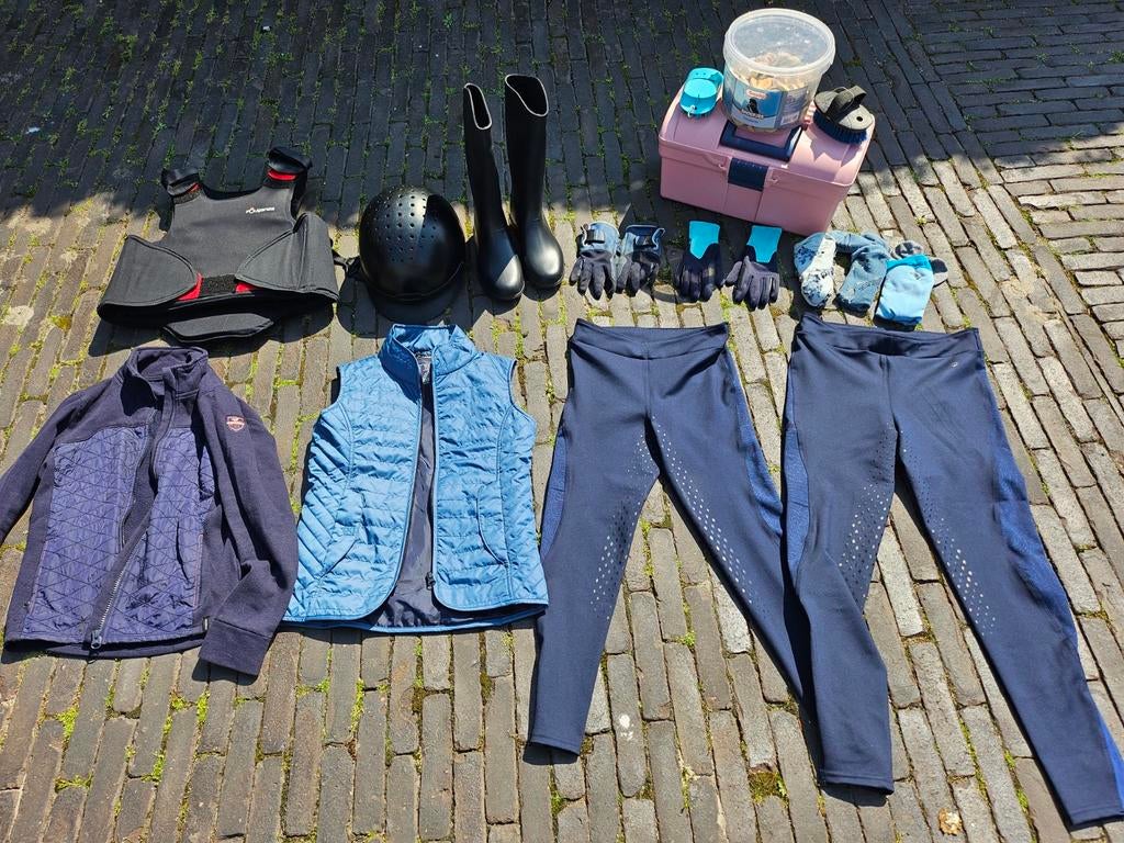Compleet paardrij pakket meisje, Dieren en Toebehoren, Paardrijkleding, Ophalen, Bovenkleding