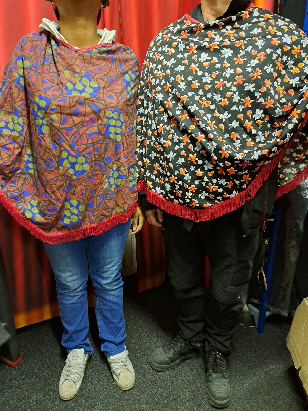 Mexicaanse poncho dames/ heren, Ophalen, Zo goed als nieuw, Carnaval