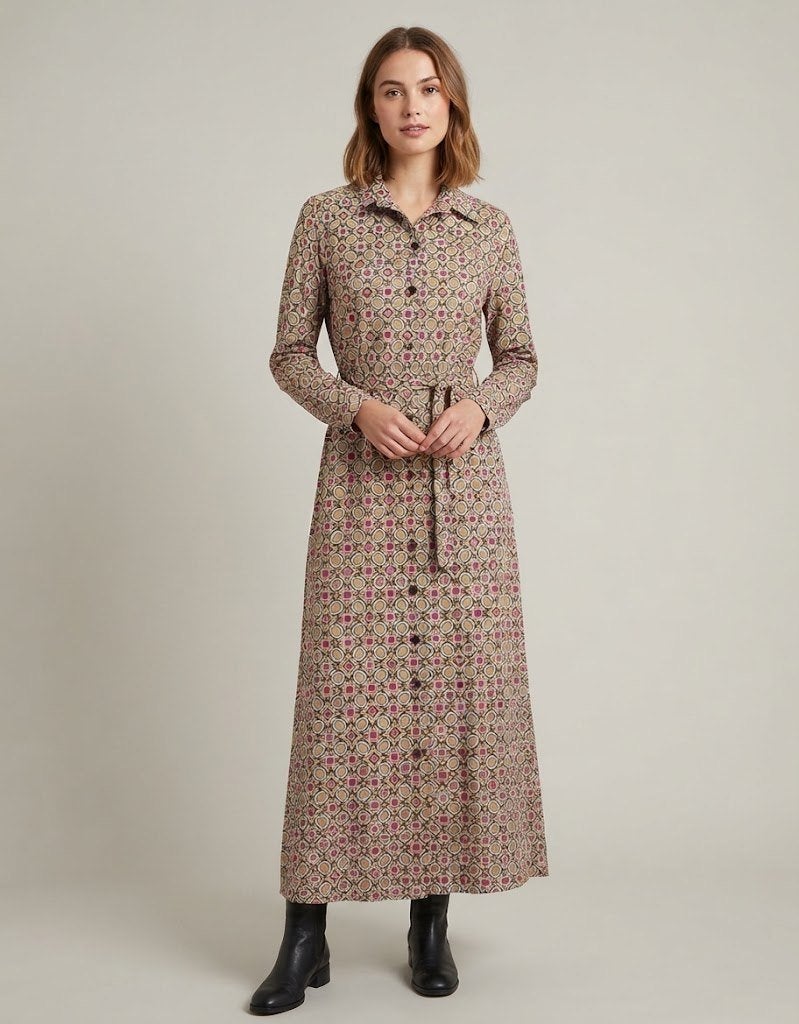jurk Helena Hart maxi, Maat 42/44 (L), Helena Hart, Zo goed als nieuw, Onder de knie