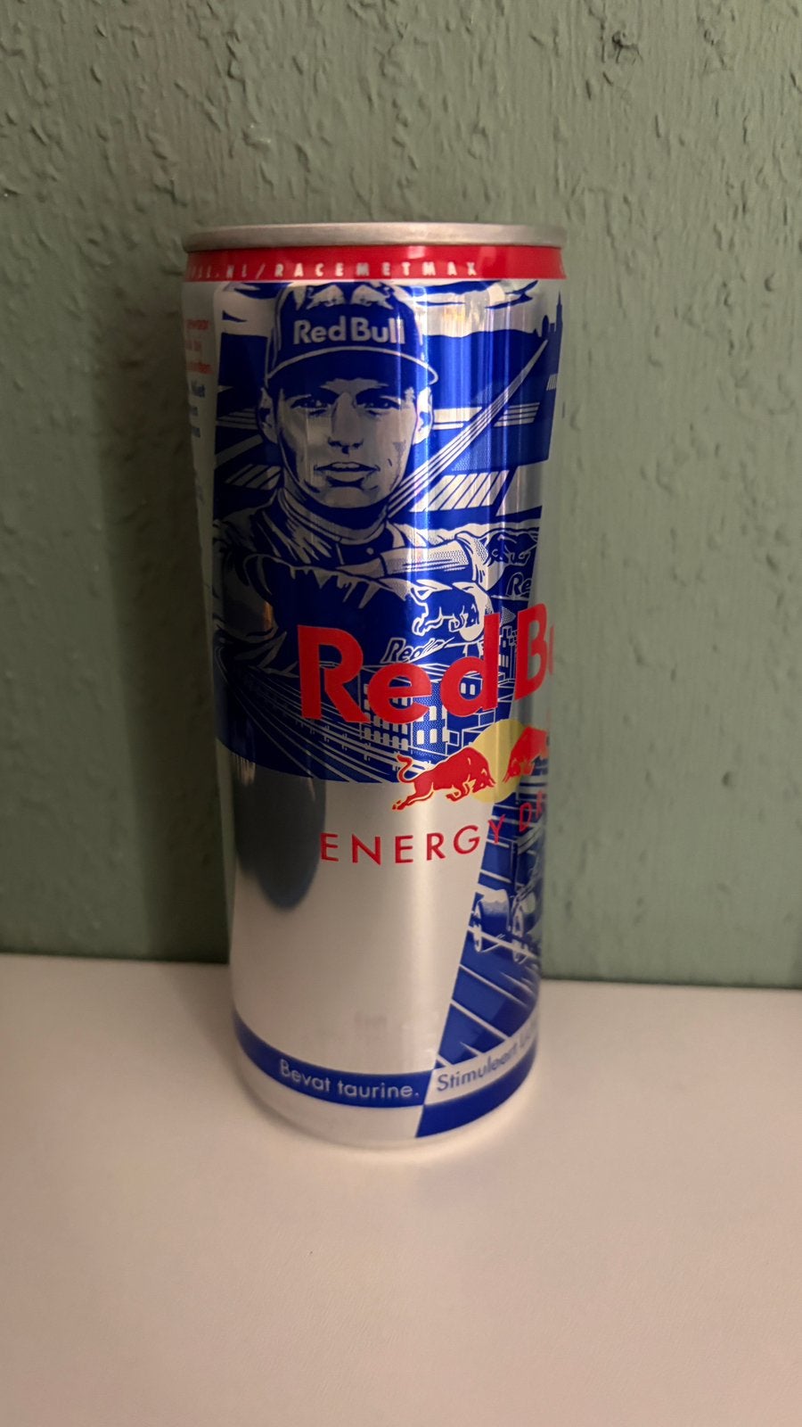 Max verstappen Editie 1 redbull blikje zeldzaam, Ophalen of Verzenden, Nieuw, Formule 1