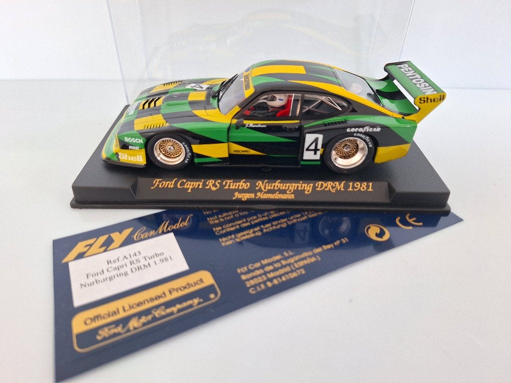 Fly Ford Capri RS Turbo DRM 1981Nurburgring 1981 A-143, Overige merken, Racebaan, Fly, Nieuw