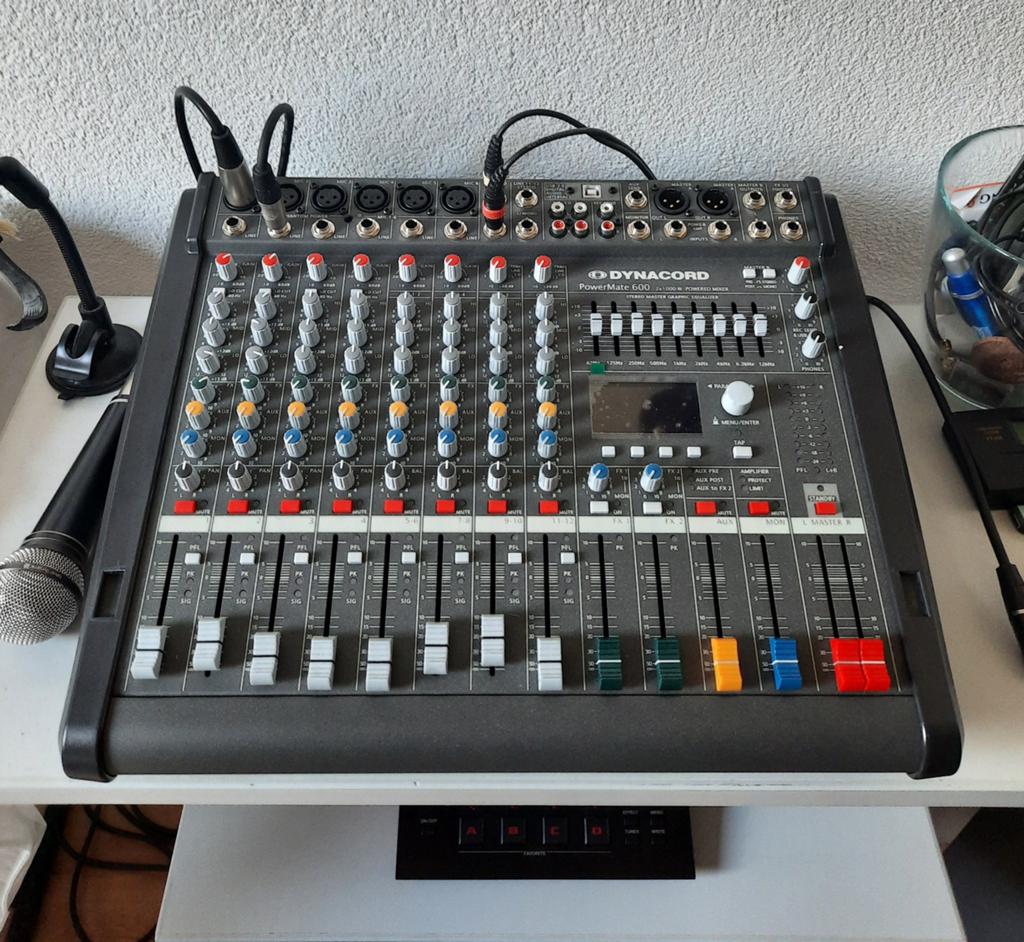 Dynacord Nieuw (PowerMate) 600-3 2x 1000 Watt, Ophalen of Verzenden, Nieuw