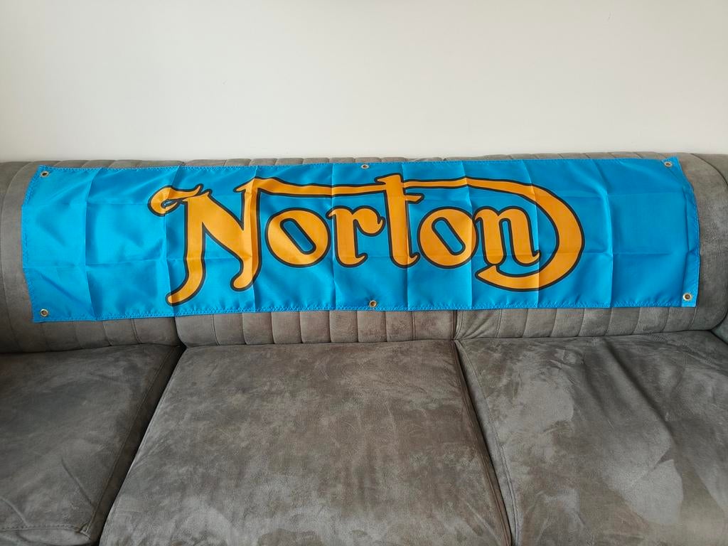 Norton banner, Ophalen of Verzenden, Nieuw