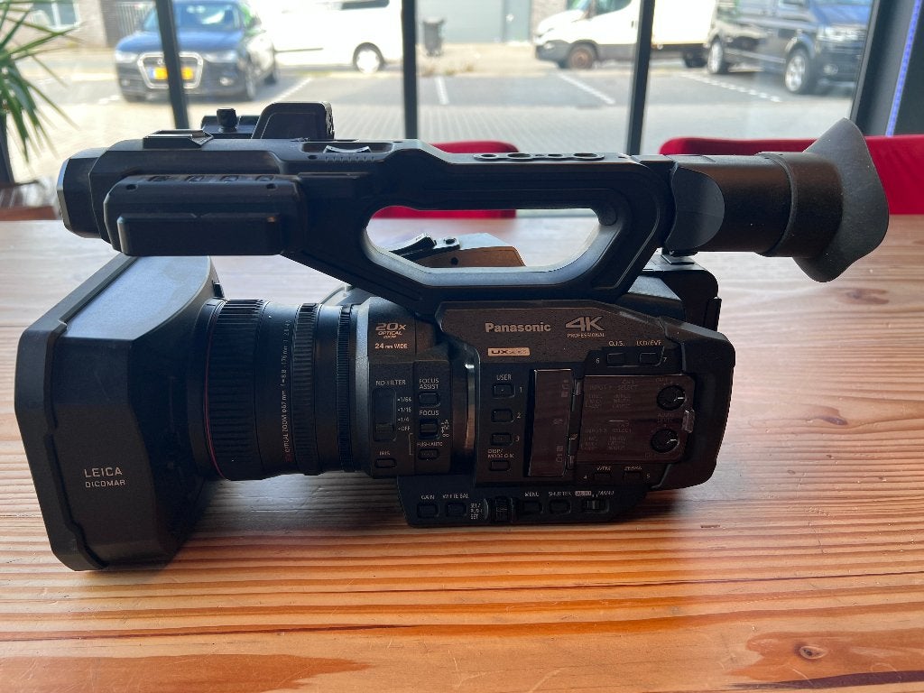 Panasonic AG-UX180, Ophalen, Panasonic, 20x of meer, Zo goed als nieuw