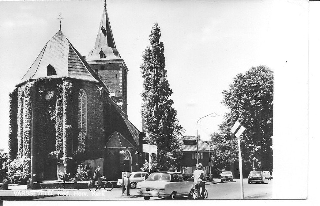 Oude Ansichtkaart Varsseveld Hervormde Kerk Gelderland, Ophalen of Verzenden, 1960 tot 1980, Gelopen, Gelderland