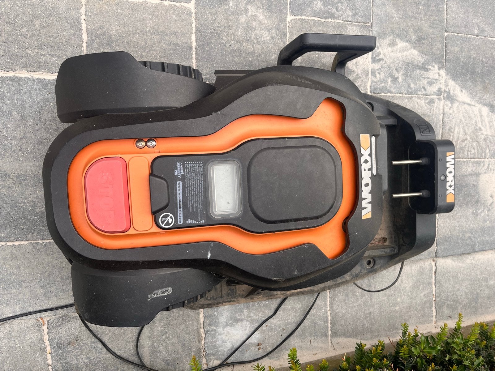 Worx Landroid robot grasmaaier voor onderdelen - Maasmechele, Ophalen, Gebruikt, Accu-grasmaaier