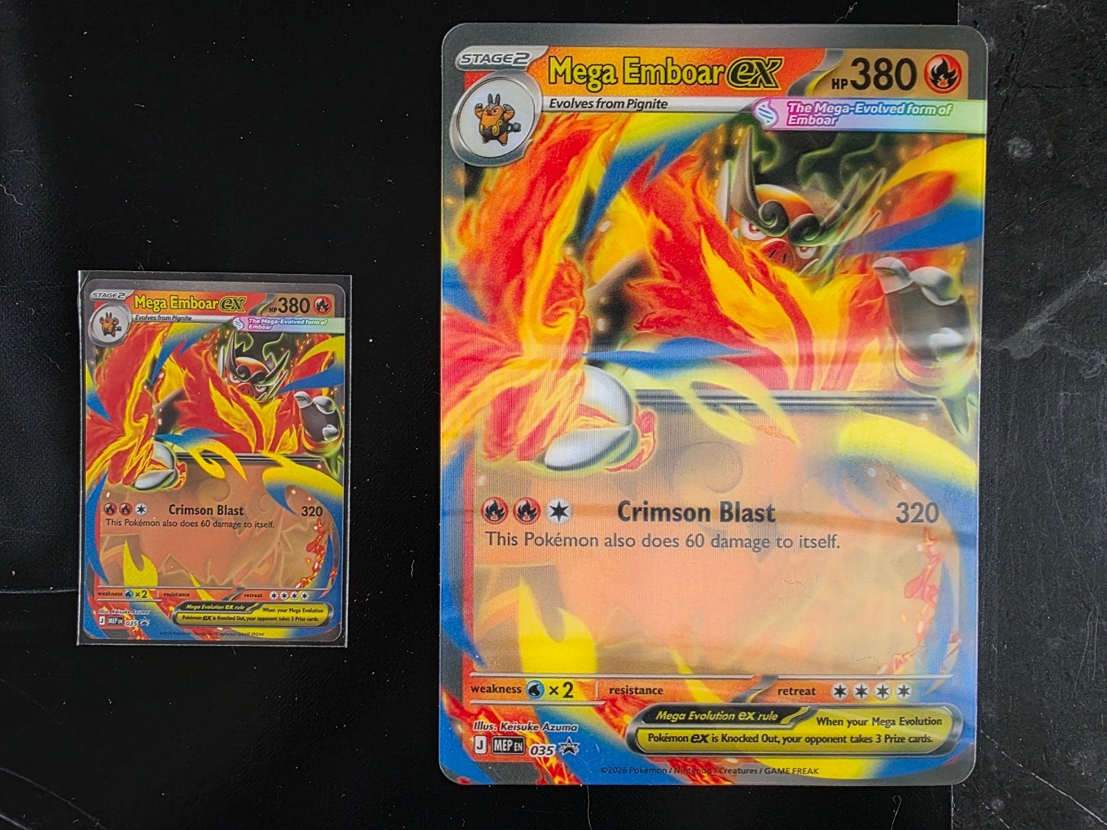 Mega emboar ex promo 35, Ophalen of Verzenden, Zo goed als nieuw
