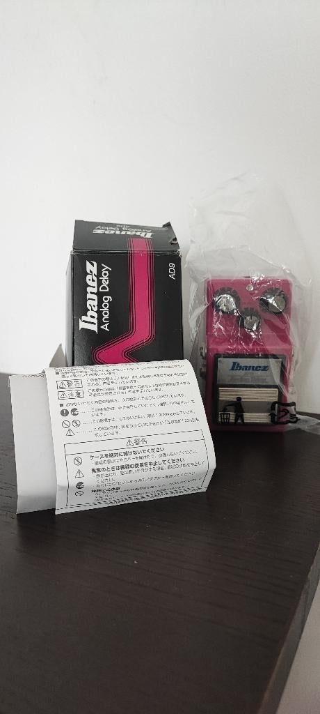 Ibanez AD9 Analog Delay reissue incl. orig. doos SN0730194, Gebruikt, Moku Custom Guitars, 4613CB, Ophalen of Verzenden