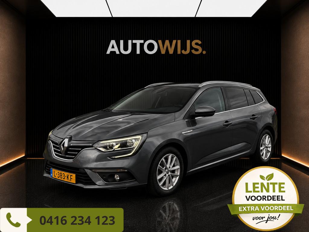 Renault Mégane Estate 1.3 TCe GT-Lin|AUT|CAMERA|LED|PDC|NAV, Auto's, Stof, Gebruikt, 4 cilinders, 1290 kg