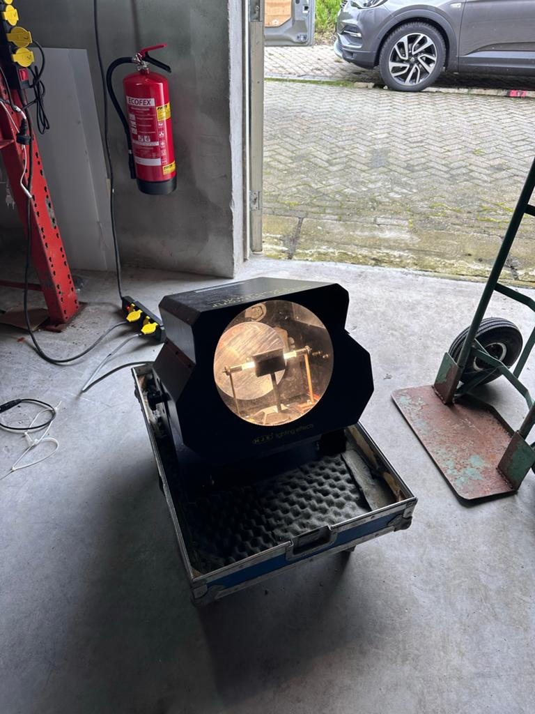 M.J.S. Sky Spot 1200 HMI Lichteffect, Ophalen, Gebruikt, Licht