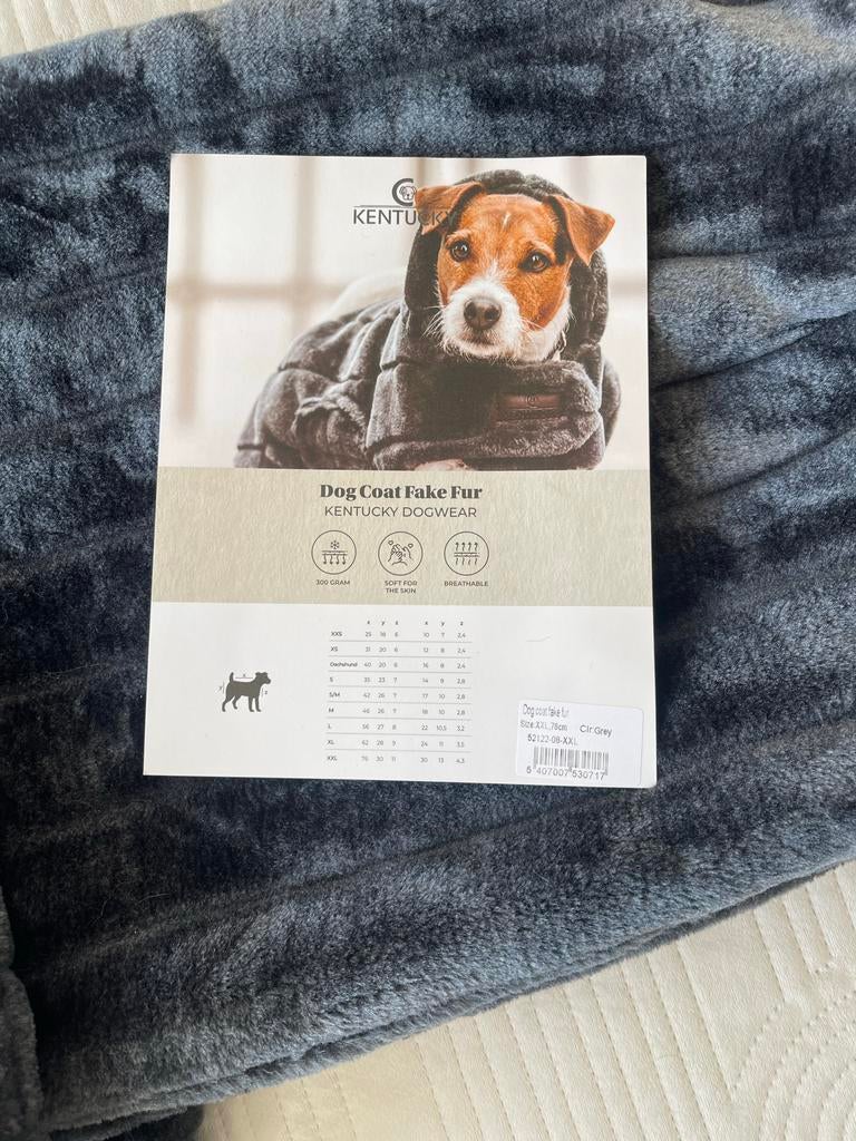 Kentucky hondenjas fake fur XXL, Ophalen of Verzenden, Nieuw