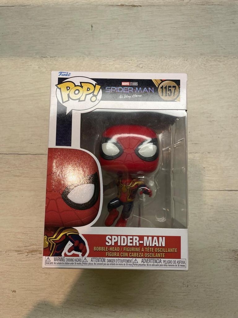 Funko pop marvel spider-man 1157, Ophalen of Verzenden, Zo goed als nieuw, Pop