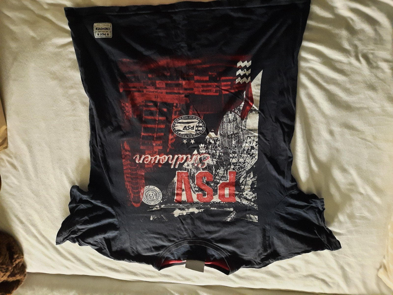 PSV Eindhoven T-shirt - Maat S, Blauw, Ophalen of Verzenden, Zo goed als nieuw, PSV