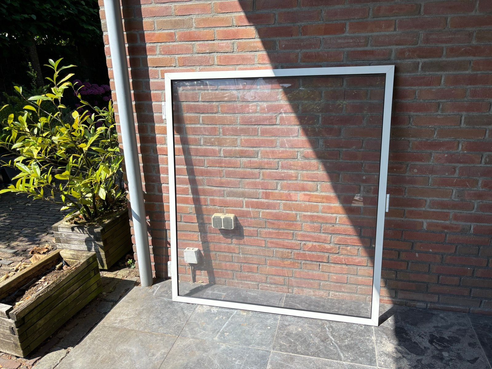 Kunststof ramen (5 stuks) voor diverse toepassingen, Ophalen, Gevelraam of Ruit, Gebruikt, 120 tot 160 cm