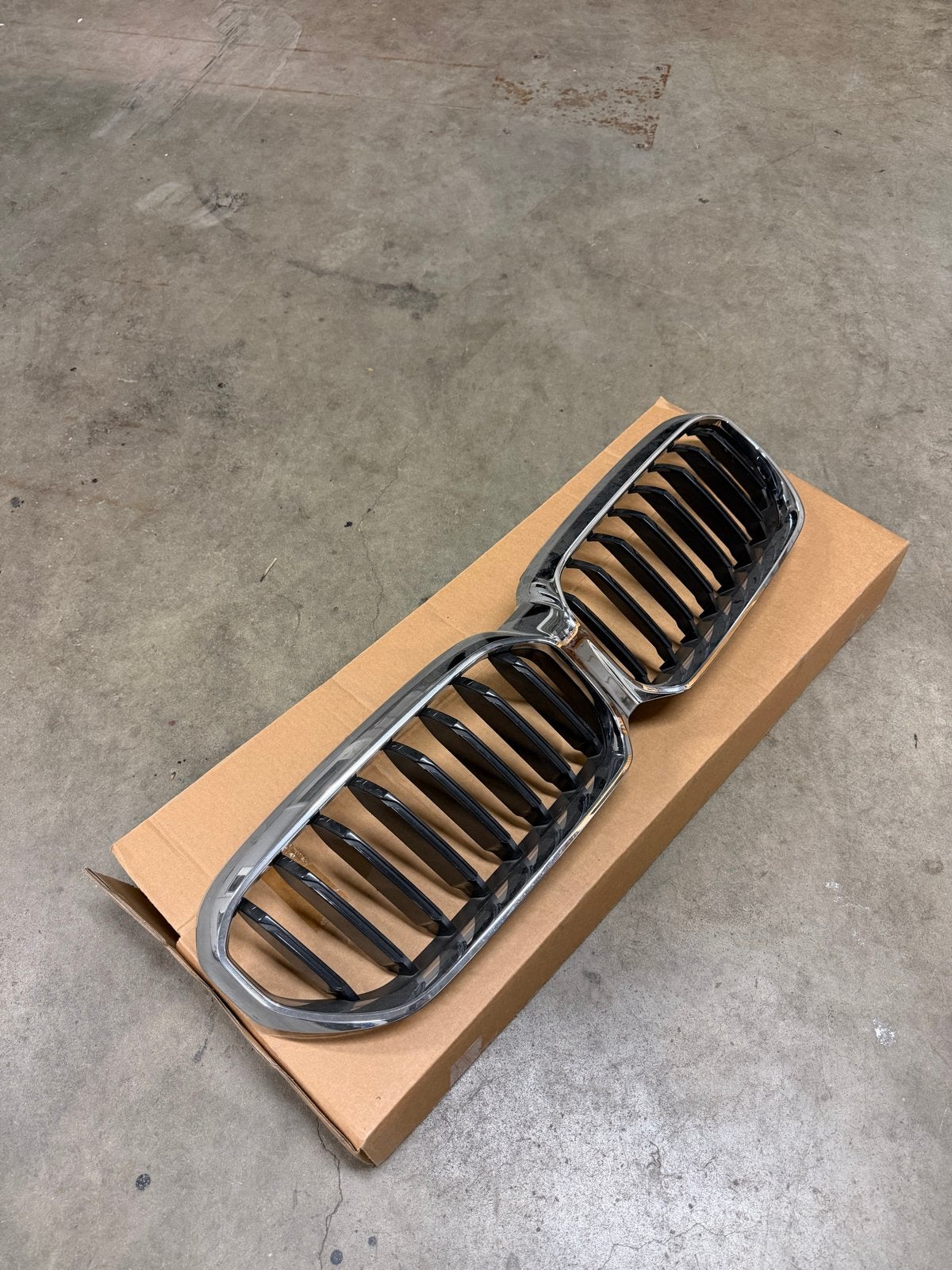 BMW G30 G31 Grill Nieren Glanz Zwart chroom, Ophalen of Verzenden, Gebruikt, Voor, BMW