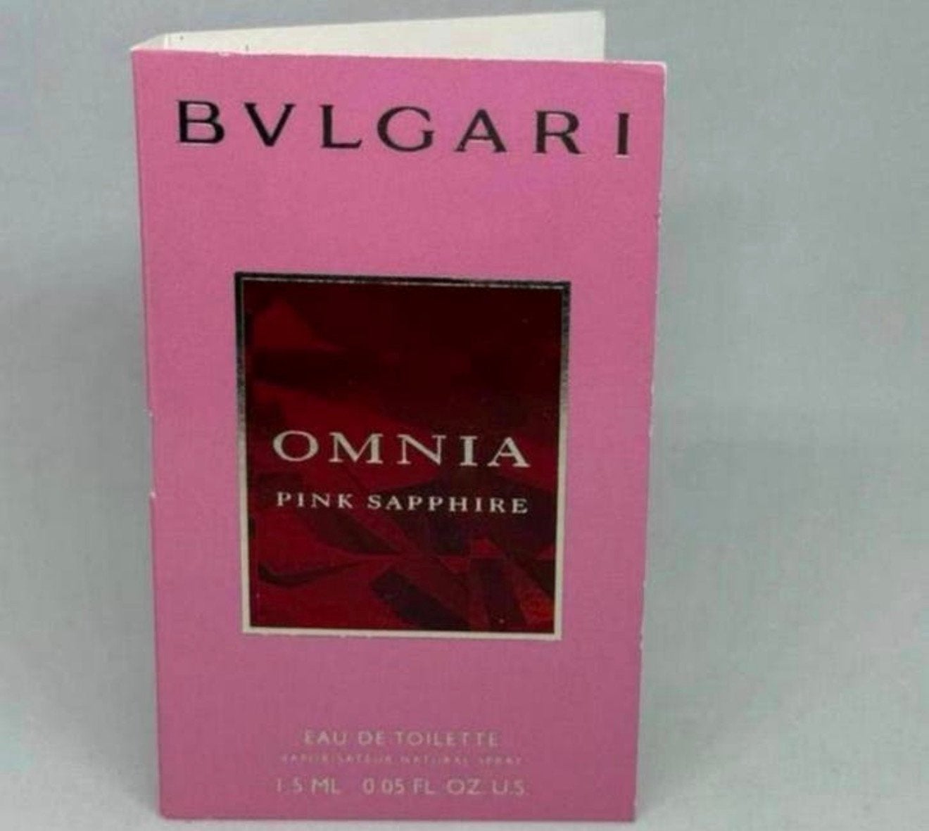 Parfumproefje Omnia Pink Sapphire Bvlgari 1,5 ml edt, Verzenden, Nieuw