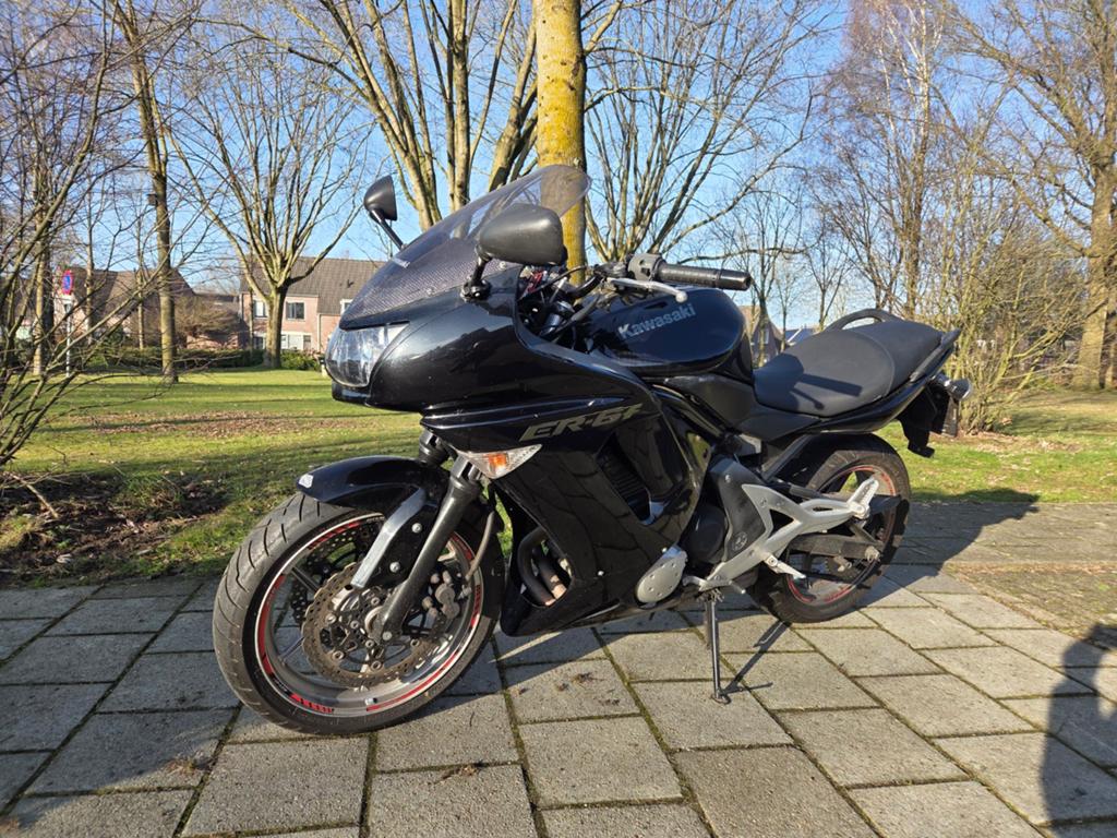 Kawasaki ER6-F, 25.500KM, Motoren, Motoren | Kawasaki, 2 cilinders, 649 cc, Particulier, Meer dan 35 kW