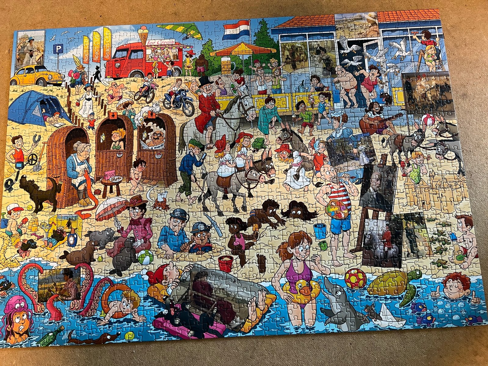 Goliath That's Life Gallery Edition Isaac Israëls Puzzel, Hobby en Vrije tijd, Denksport en Puzzels, Ophalen of Verzenden, 500 t/m 1500 stukjes