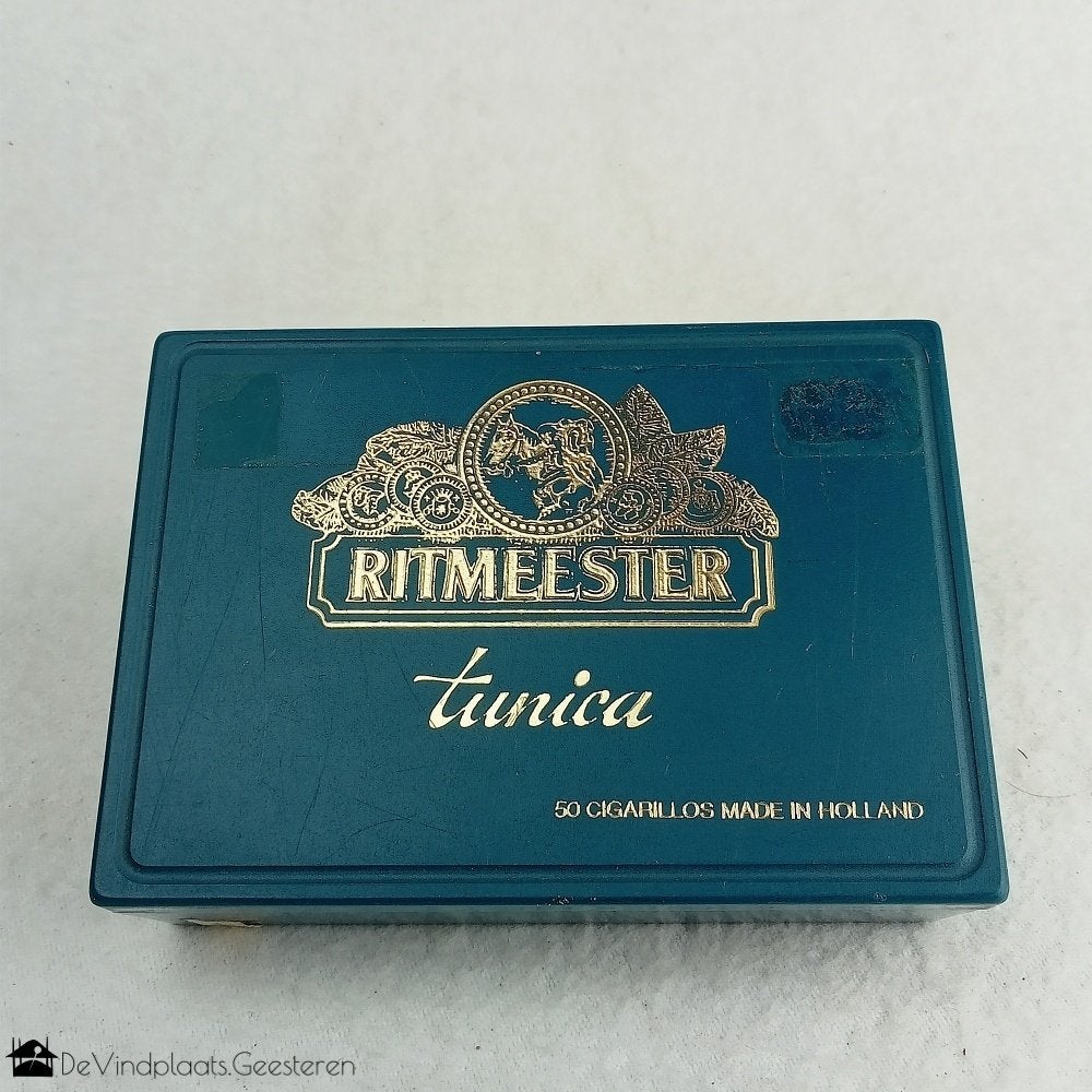 Ritmeester tunica – kunststof doos voor 50 cigarillos, Tabaksdoos of Verpakking, -, -, Ophalen of Verzenden