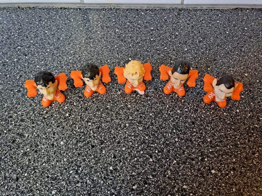 Oranje vintage juichvogeltjes c1000 (5 stuks), Verzamelen, Albert Heijn, Onbekend, Ophalen of Verzenden, Onbekend