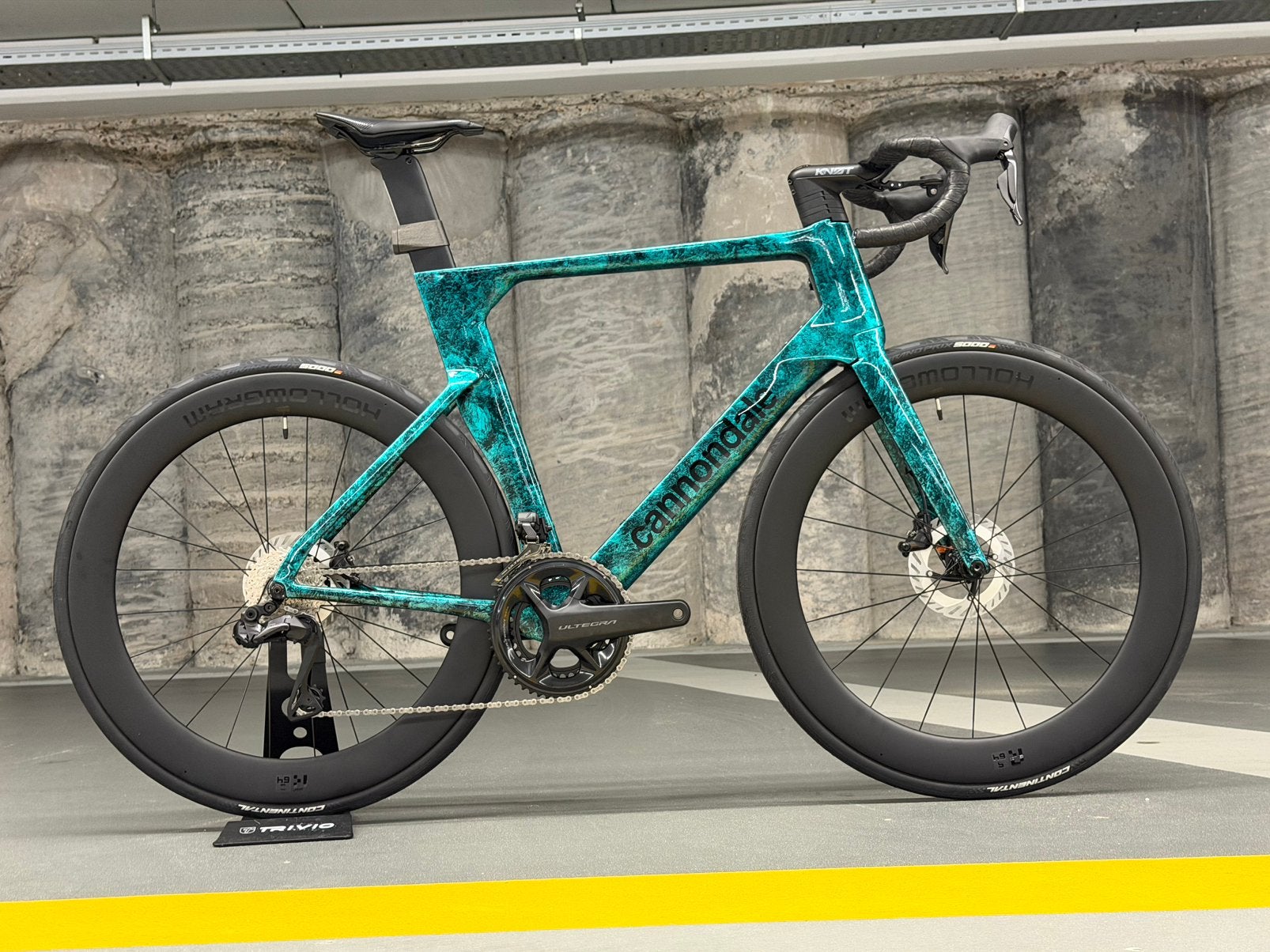 Cannondale SystemSix Himod Ultegra Di2 12S Hollowgram64, Carbon, Zo goed als nieuw, Meer dan 20 versnellingen, 53 tot 57 cm