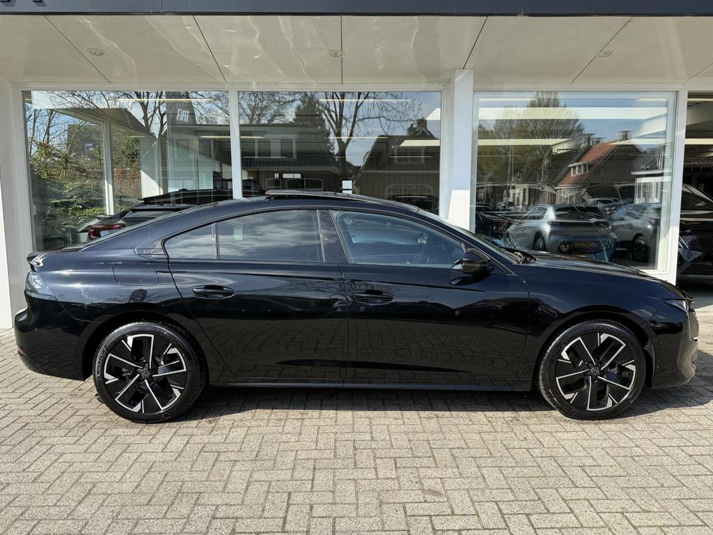 Peugeot 508 1.6 HYbrid 225 GT | Schuif-/kanteldak | Nappa Le, Euro 6, 4 cilinders, Automatische klimaatregeling, Zwart
