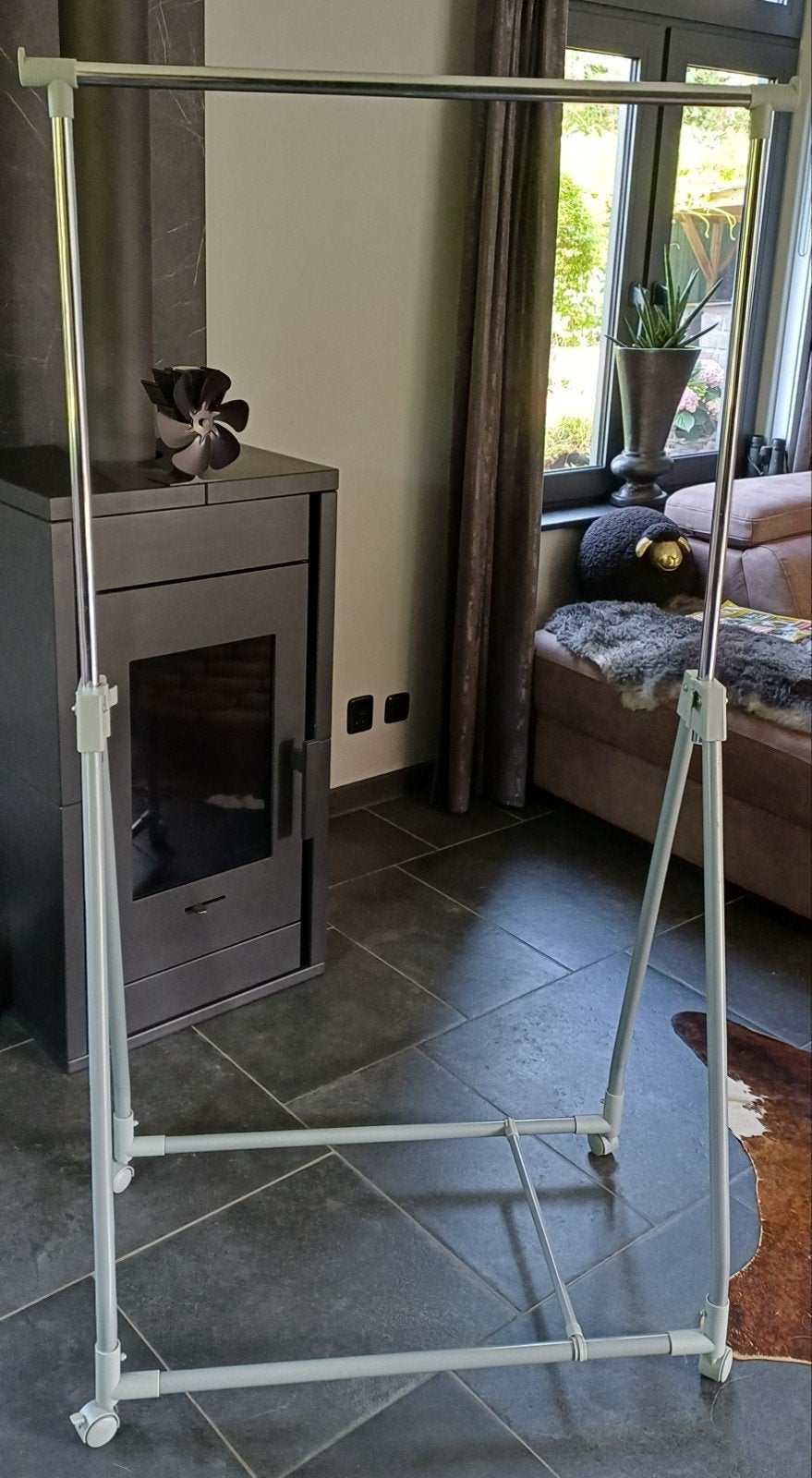 verstelbaar kledingrek op wielen, Ophalen, 25 tot 50 cm, 50 tot 100 cm, Minder dan 100 cm