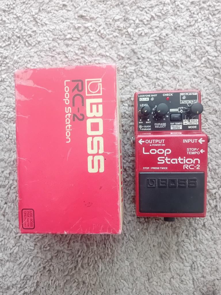 Boss rc-2, Ophalen of Verzenden, Gebruikt, Boss