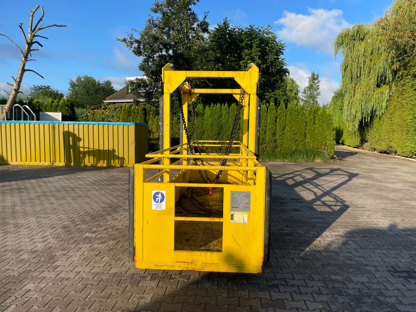 Manbak werkbak vliegerbak, Ophalen, Zo goed als nieuw