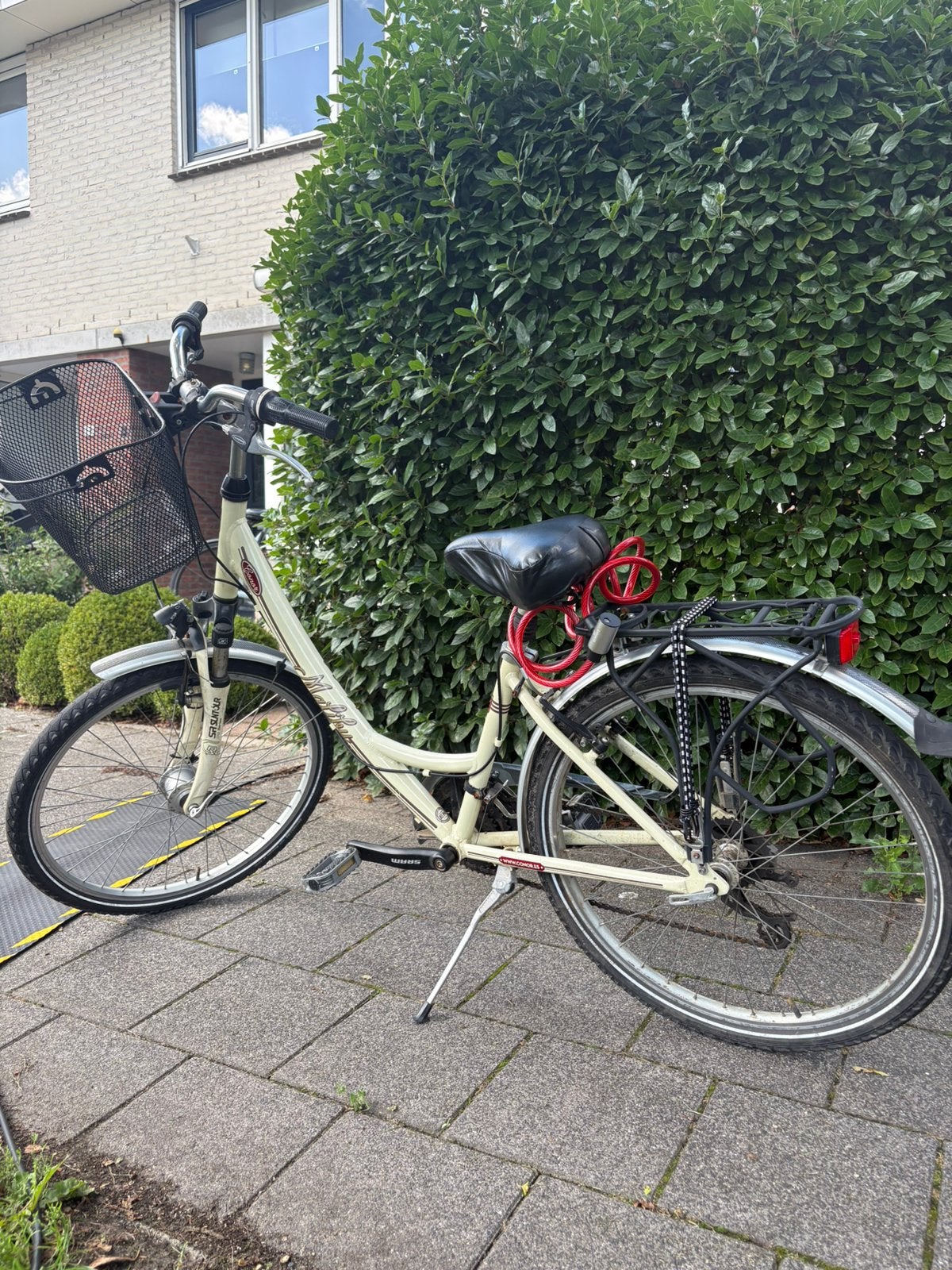 Montana damesfiets met versnellingen, Fietsen en Brommers, Ophalen, Gebruikt, Velgrem, Versnellingen