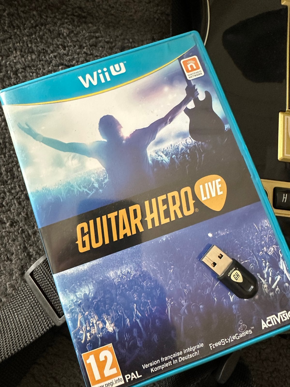 Guitar Hero Live gitaar met dongel voor wii u/PlayStation 3, Muziek, S, G, Verzenden