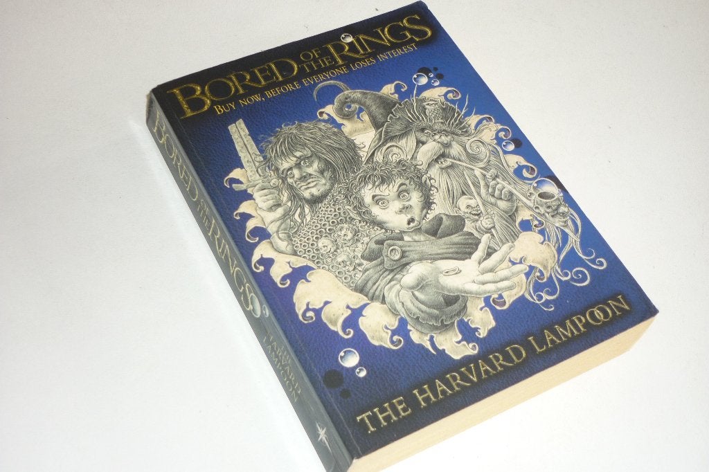 J.R.R. Tolkien: Bored of the Rings (kleine pocket, Engels), Boeken, Ophalen of Verzenden, Gelezen