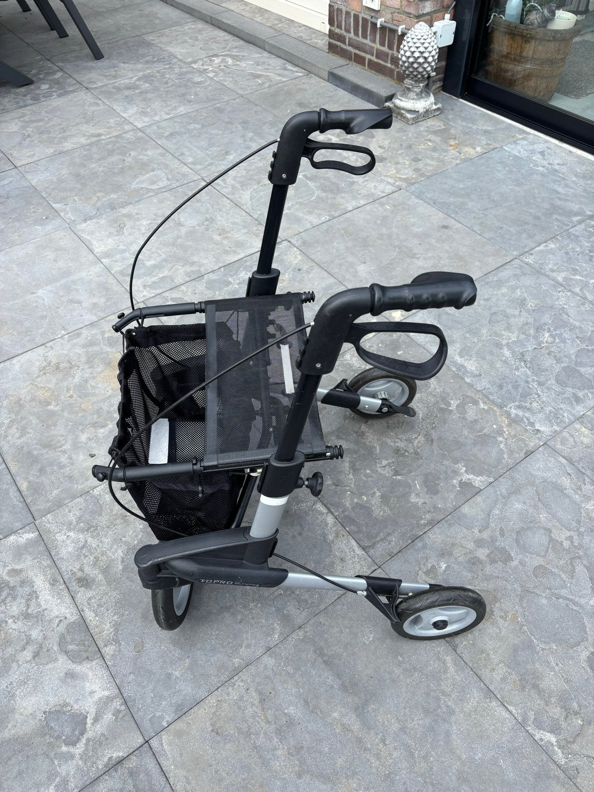 Gebruikte nette rollator in goede staat., Diversen, Rollators, Gebruikt, Opvouwbaar, Ophalen