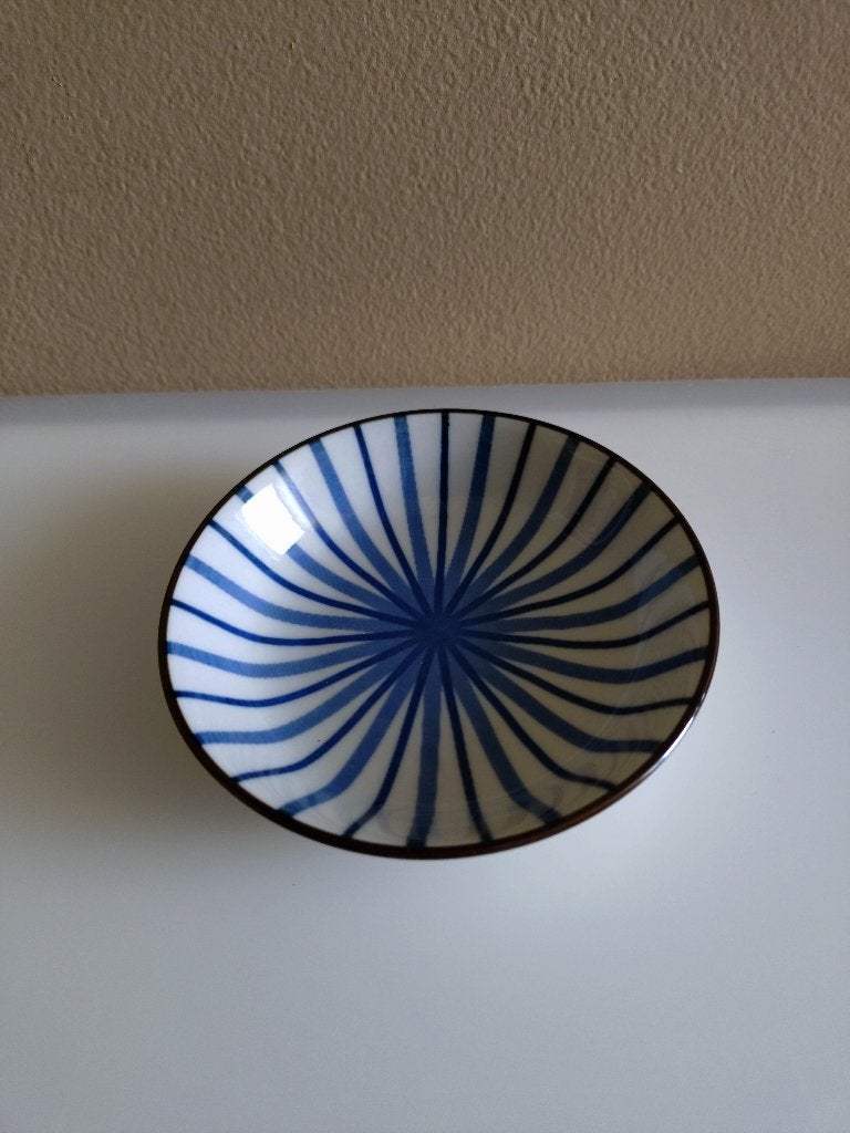 te koop Riverdale teatip blauw/wit circa 9,5 cm, Overige typen, Ophalen of Verzenden, Zo goed als nieuw, Overige stijlen