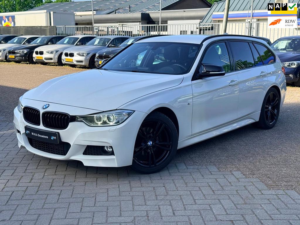 BMW 3-serie Touring 316i Executive M Sport|Nieuwe Ketting +, Auto's, Gebruikt, 4 cilinders, Alcantara, Wit