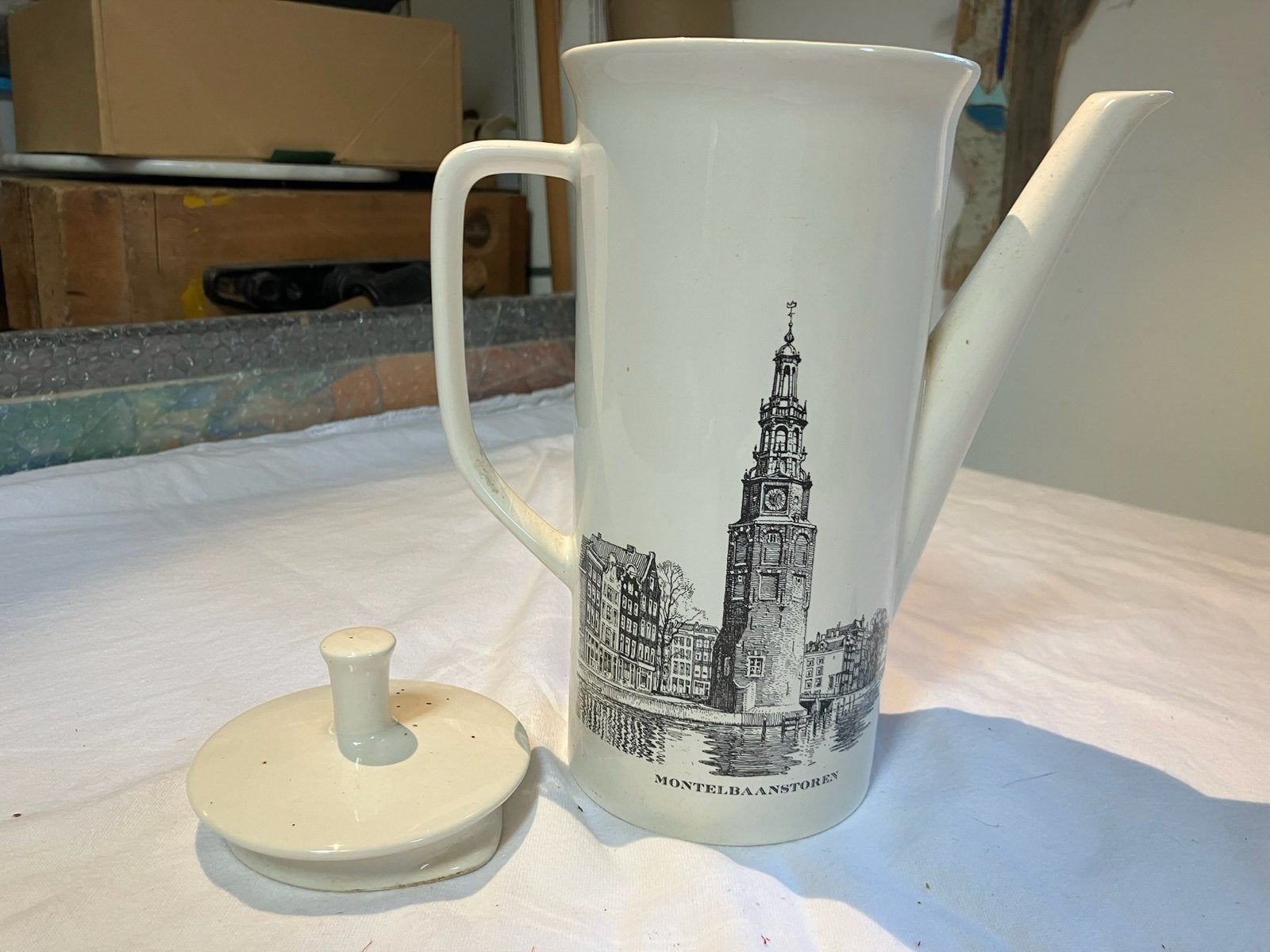 Vintage Villeroy & Boch Amsterdam koffiepot, Antiek en Kunst, Ophalen