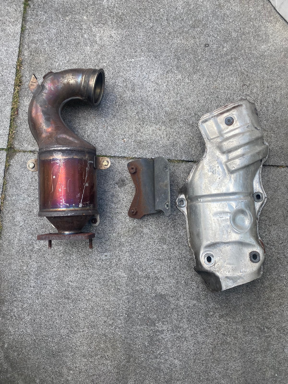 Abarth 595 katalysator gt1446, Ophalen, Gebruikt, Fiat