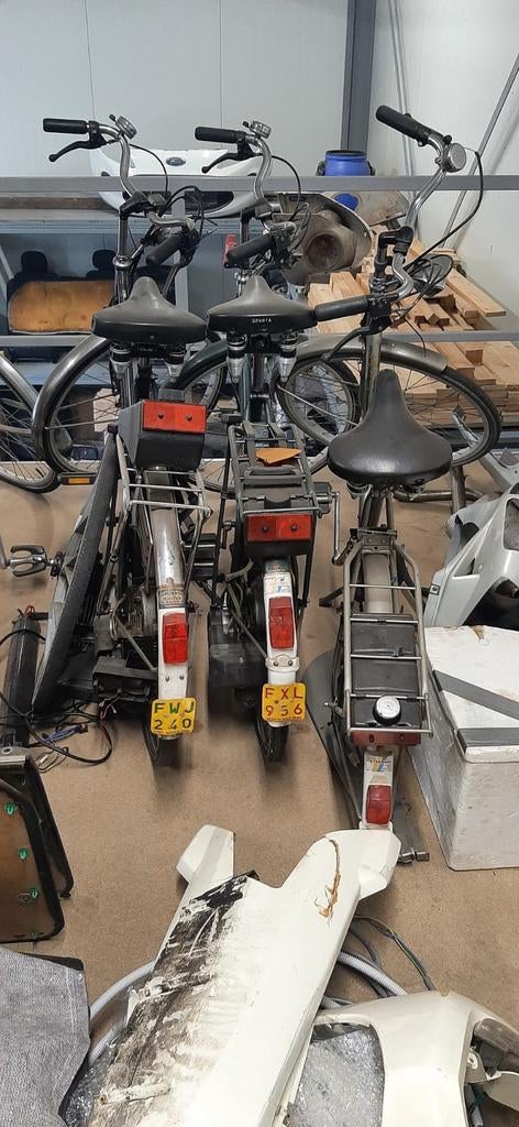 Partij Sparta en Batavus bromfietsen/snorfietsen, Ophalen, Gebruikt, Batavus