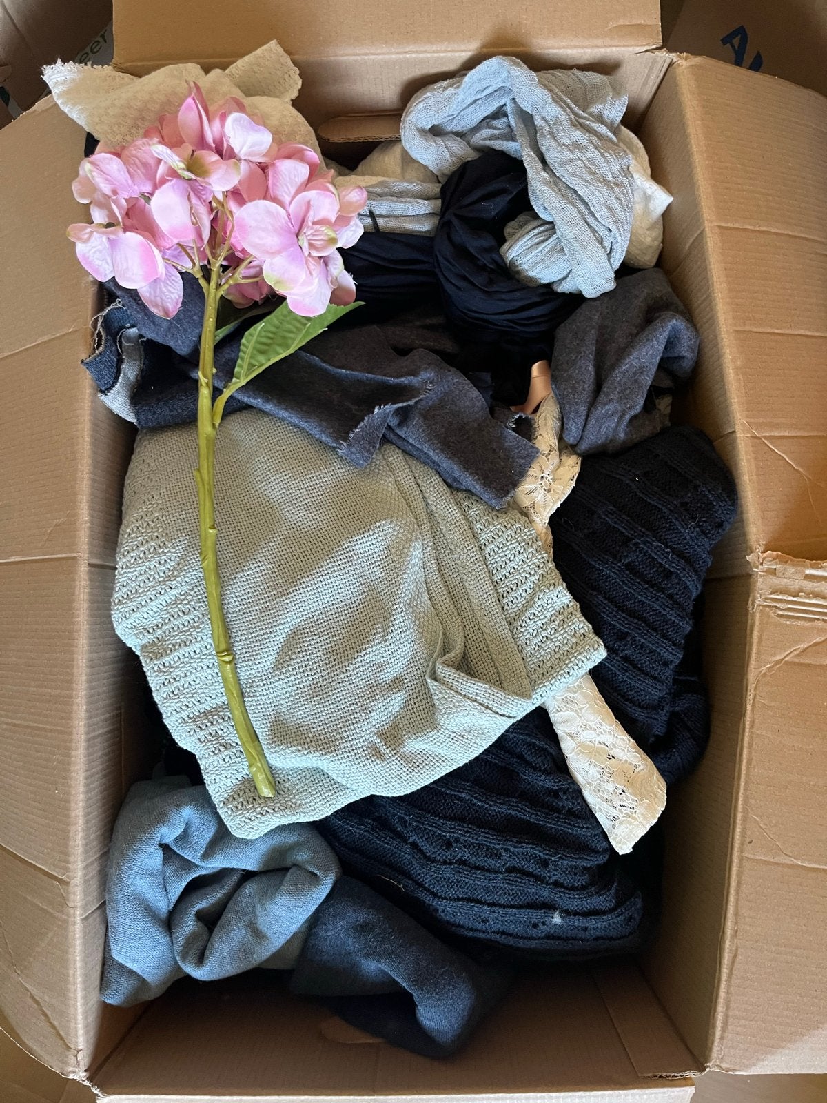 Newborn fotografie props wraps, beanbagachtergronden en meer, Ophalen, Gebruikt