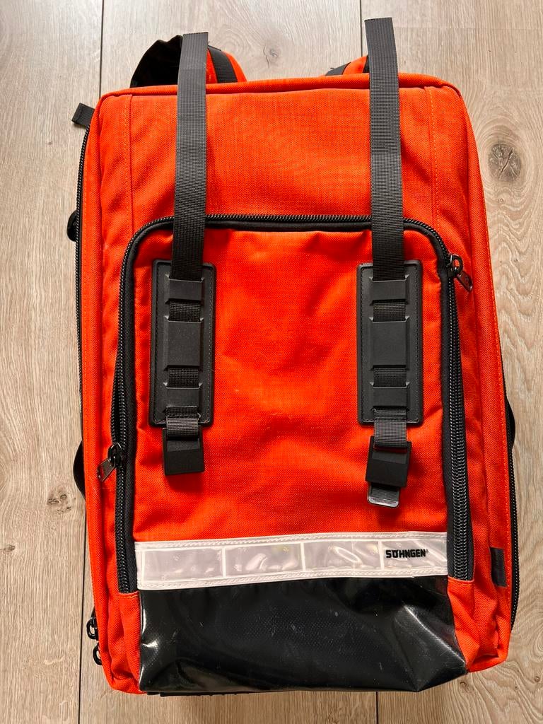 Verloskunde traumatas met beademingsballon en partus sets, 40 tot 60 cm, 30 cm of meer, Oranje, Ophalen of Verzenden