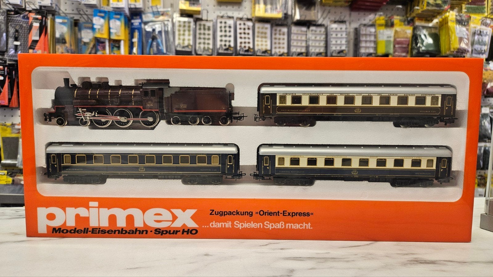 Primex 2701 Orient-Express treinset NIEUW en ONGEOPEND, Wisselstroom, Treinset, -, -