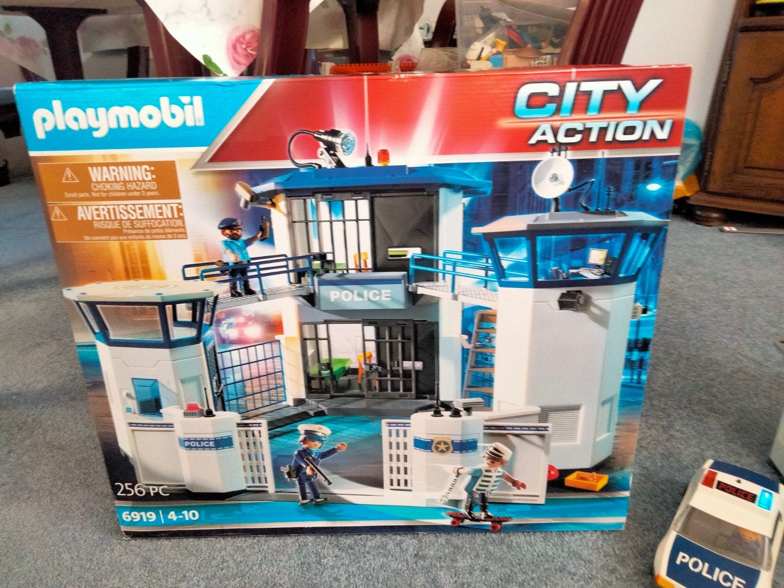 Zeer groot politiebureau in doos van Playmobil., Ophalen of Verzenden, Zo goed als nieuw