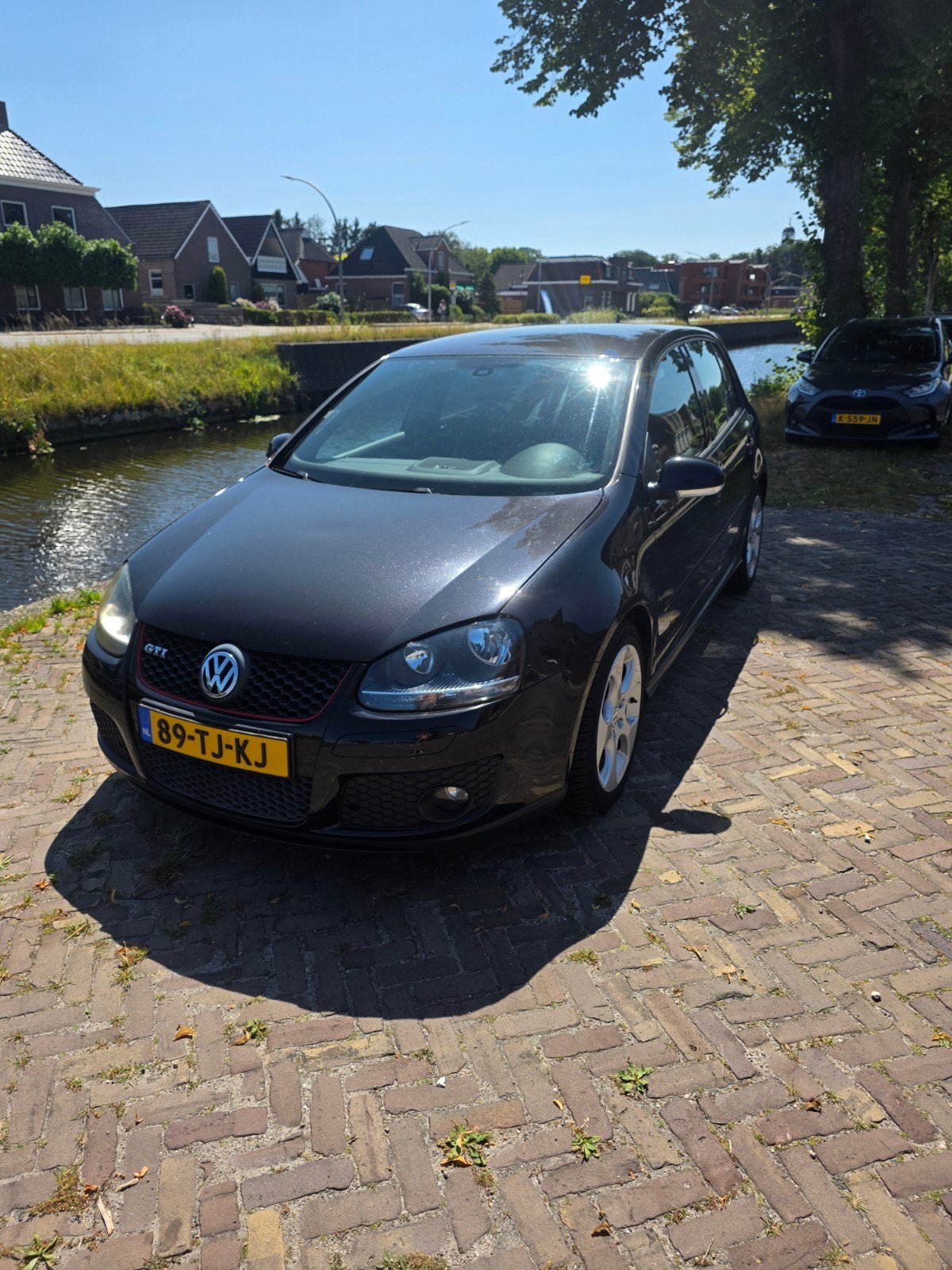 Volkswagen Golf 2.0 GTI 147KW 5D 2006 inruil mogelijk, 4 cilinders, Zwart, Origineel Nederlands, Handgeschakeld