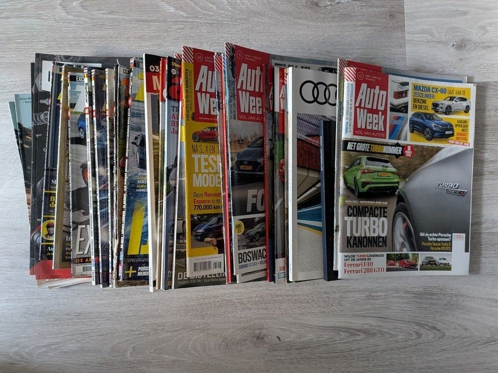 Autobladen Autoweek, Autovisie, Topgear e.d., Ophalen of Verzenden, Gelezen