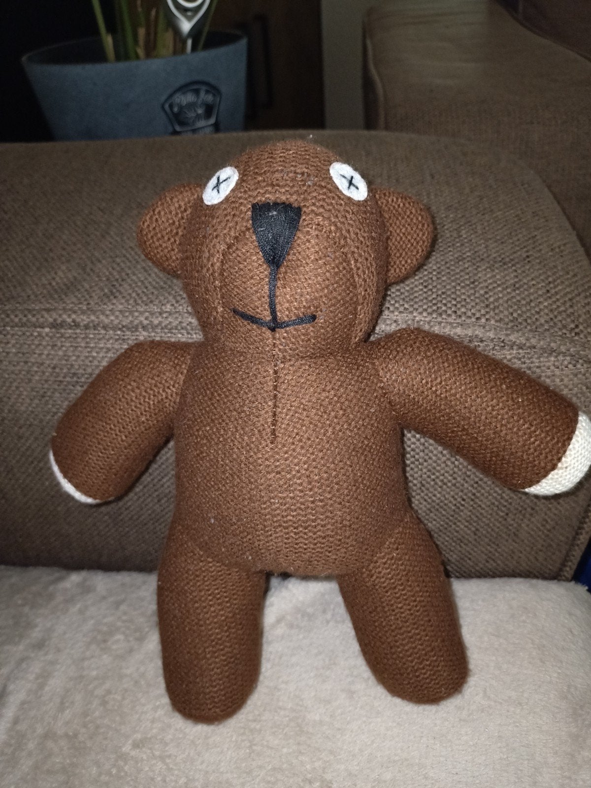 Mr. Bean teddy beer., Beer, Ophalen of Verzenden, Zo goed als nieuw, Middelgroot (20 tot 80 cm)
